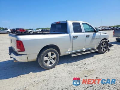 Trzecie zdjęcie samochodu z tyłu: 2012 DODGE RAM 1500 ST VIN:1C6RD6FT0CS197011 - miniatura