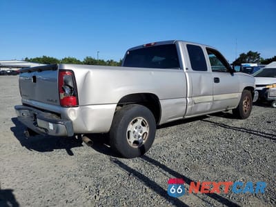 Trzecie zdjęcie samochodu z tyłu: 2004 CHEVROLET SILVERADO C1500 VIN:2GCEC19T641400185 - miniatura
