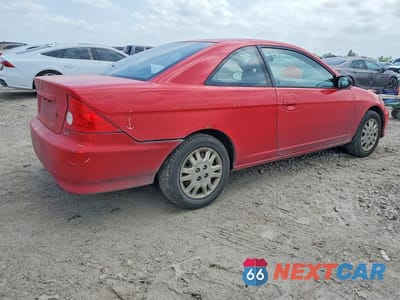Trzecie zdjęcie samochodu z tyłu: 2004 HONDA CIVIC LX VIN:1HGEM22554L036187 - miniatura