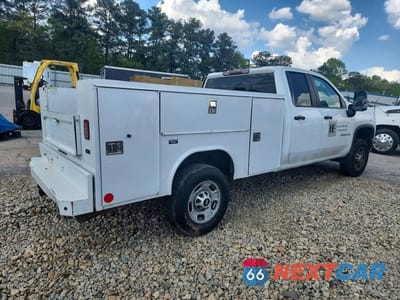 Trzecie zdjęcie samochodu z tyłu: 2021 CHEVROLET SILVERADO C2500 HEAVY DUTY VIN:1GB5WLE79MF289284 - miniatura