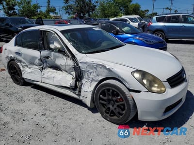 Czwarte zdjęcie samochodu z boku: 2005 INFINITI G35 BASE VIN:JNKCV51E55M218231 - miniatura