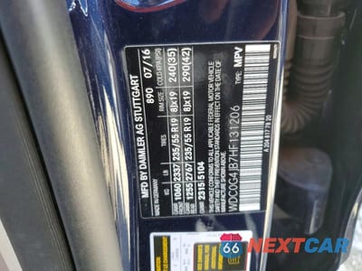 Zdjęcie 14 z 14 samochodu: 2017 MERCEDES-BENZ GLC 300 VIN:WDC0G4JB7HF131206 - miniatura