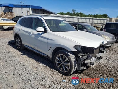 Czwarte zdjęcie samochodu z boku: 2019 BMW X3 XDRIVE30I VIN:5UXTR9C52KLE15466 - miniatura