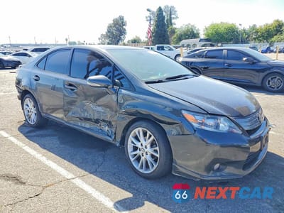 Czwarte zdjęcie samochodu z boku: 2010 LEXUS HS 250H VIN:JTHBB1BA8A2021987 - miniatura