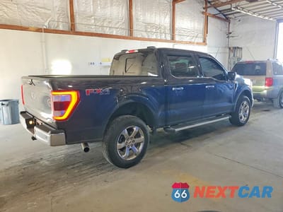 Trzecie zdjęcie samochodu z tyłu: 2023 FORD F150 SUPERCREW VIN:1FTFW1E89PKF84541 - miniatura