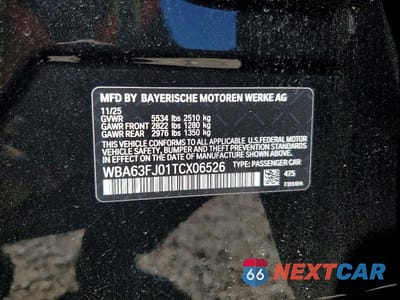 Zdjęcie 12 z 12 samochodu: 2026 BMW 540 XI VIN:WBA63FJ01TCX06526 - miniatura