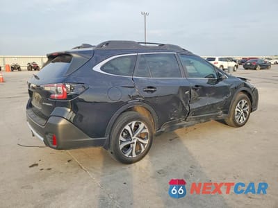 Trzecie zdjęcie samochodu z tyłu: 2022 SUBARU OUTBACK LIMITED VIN:4S4BTANC8N3236633 - miniatura