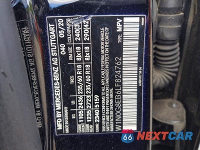 Zdjęcie 13 z 13 samochodu: 2020 MERCEDES-BENZ GLC 300 4MATIC VIN:W1N0G8EB6LF824762 - miniatura