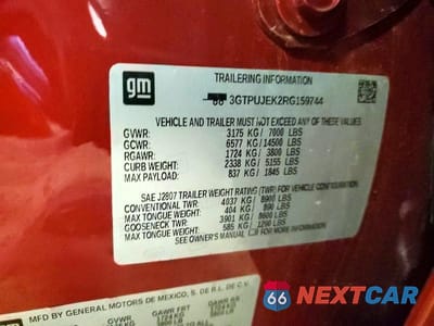 Zdjęcie 12 z 12 samochodu: 2024 GMC SIERRA K1500 ELEVATION-L VIN:3GTPUJEK2RG159744 - miniatura
