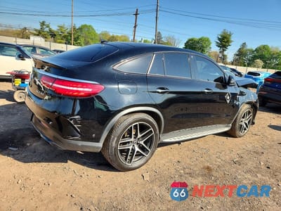 Trzecie zdjęcie samochodu z tyłu: 2019 MERCEDES-BENZ GLE COUPE 43 AMG VIN:4JGED6EB6KA137377 - miniatura