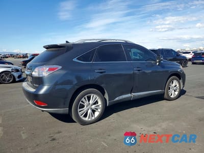 Trzecie zdjęcie samochodu z tyłu: 2010 LEXUS RX 450H VIN:JTJBC1BA0A2406973 - miniatura