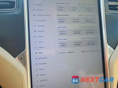 Zdjęcie 9 z 12 samochodu: 2017 TESLA MODEL S VIN:5YJSA1E27HF229116 - miniatura