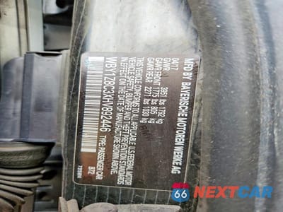 Zdjęcie 12 z 12 samochodu: 2017 BMW I3 REX VIN:WBY1Z8C3XHV892446 - miniatura