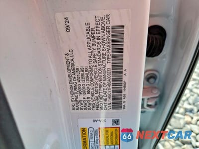 Zdjęcie 12 z 12 samochodu: 2025 HONDA ACCORD SE VIN:1HGCY1F48SA003233 - miniatura