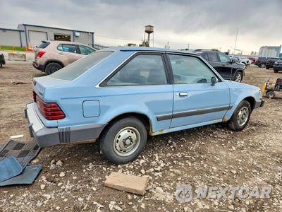 Trzecie zdjęcie samochodu z tyłu: 1986 MERCURY LYNX BASE VIN:2MEBP5190GB600541 - miniatura