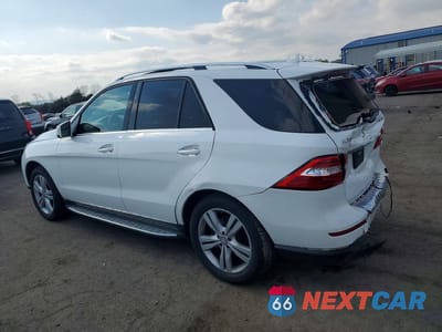 Drugie zdjęcie samochodu z przodu: 2015 MERCEDES-BENZ ML 350 4MATIC VIN:4JGDA5HBXFA605336 - miniatura