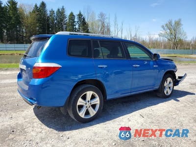 Trzecie zdjęcie samochodu z tyłu: 2008 TOYOTA HIGHLANDER LIMITED VIN:JTEES42A482034144 - miniatura