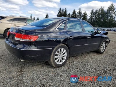 Trzecie zdjęcie samochodu z tyłu: 2007 HYUNDAI AZERA SE VIN:KMHFC46F27A141723 - miniatura