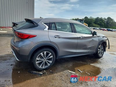 Trzecie zdjęcie samochodu z tyłu: 2019 INFINITI QX30 LUXE VIN:SJKCH5CR4KA006777 - miniatura