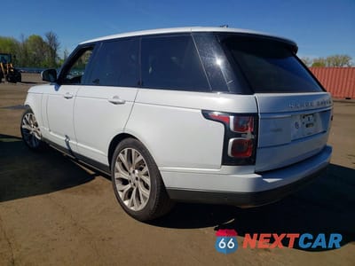 Drugie zdjęcie samochodu z przodu: 2018 LAND ROVER RANGE ROVER HSE VIN:SALGS2SV5JA388862 - miniatura