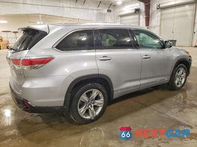 Trzecie zdjęcie samochodu z tyłu: 2016 TOYOTA HIGHLANDER HYBRID LIMITED PLATINUM VIN:5TDDCRFH5GS019130 - miniatura