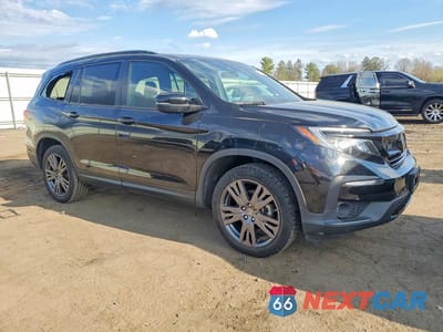 Czwarte zdjęcie samochodu z boku: 2022 HONDA PILOT SPORT VIN:5FNYF6H32NB034856 - miniatura