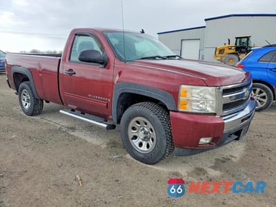 Czwarte zdjęcie samochodu z boku: 2009 CHEVROLET SILVERADO K1500 LT VIN:1GCEK24C19Z213337 - miniatura