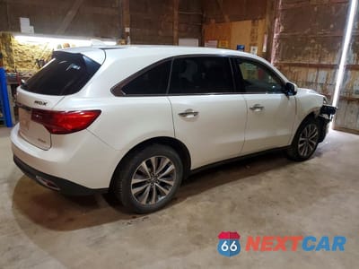Trzecie zdjęcie samochodu z tyłu: 2015 ACURA MDX TECHNOLOGY VIN:5FRYD4H49FB014591 - miniatura