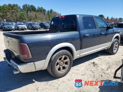 Trzecie zdjęcie samochodu z tyłu: 2015 RAM 1500 LARAMIE VIN:1C6RR7NT9FS585268 - miniatura