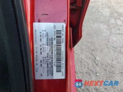 Zdjęcie 12 z 12 samochodu: 2014 MAZDA 6 TOURING VIN:JM1GJ1V66E1161730 - miniatura