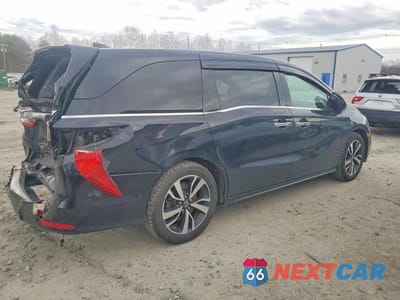 Trzecie zdjęcie samochodu z tyłu: 2020 HONDA ODYSSEY ELITE VIN:5FNRL6H93LB024934 - miniatura