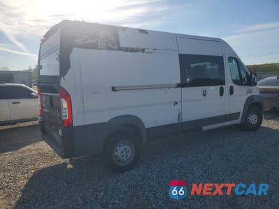 Trzecie zdjęcie samochodu z tyłu: 2017 RAM PROMASTER 2500 DELIVERY VAN VIN:3C6TRVDG7HE519208 - miniatura