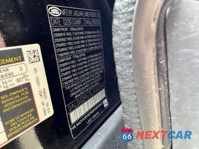Zdjęcie 10 z 10 samochodu: 2020 LAND ROVER RANGE ROVER HSE VIN:SALGS2RU5LA402954 - miniatura