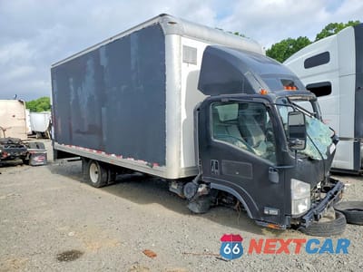 Czwarte zdjęcie samochodu z boku: 2019 ISUZU NPR HD VIN:54DC4W1B5KS804091 - miniatura