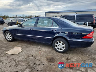 Drugie zdjęcie samochodu z przodu: 2002 MERCEDES-BENZ S 430 VIN:WDBNG70J22A314134 - miniatura