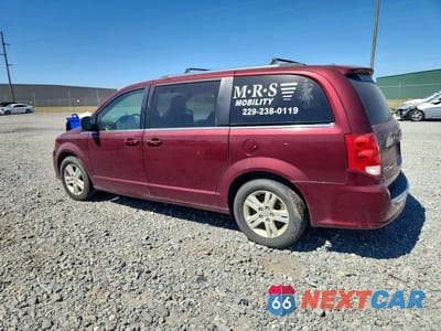 Drugie zdjęcie samochodu z przodu: 2018 DODGE GRAND CARAVAN SXT VIN:2C4RDGCGXJR267411 - miniatura