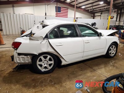 Trzecie zdjęcie samochodu z tyłu: 2006 HYUNDAI SONATA GLS V6 VIN:5NPEU46FX6H130151 - miniatura