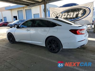 Drugie zdjęcie samochodu z przodu: 2021 HONDA ACCORD SPORT VIN:1HGCV1F39MA009156 - miniatura