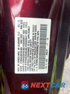 Zdjęcie 10 z 10 samochodu: 2016 HONDA ODYSSEY LX VIN:5FNRL5H26GB086279 - miniatura