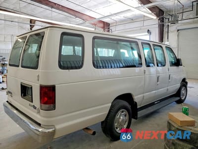 Trzecie zdjęcie samochodu z tyłu: 2010 FORD ECONOLINE E350 SUPER DUTY WAGON VIN:1FBSS3BL0ADA22512 - miniatura