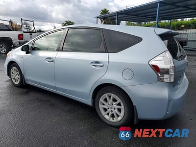 Drugie zdjęcie samochodu z przodu: 2012 TOYOTA PRIUS V TWO VIN:JTDZN3EU1C3186849 - miniatura