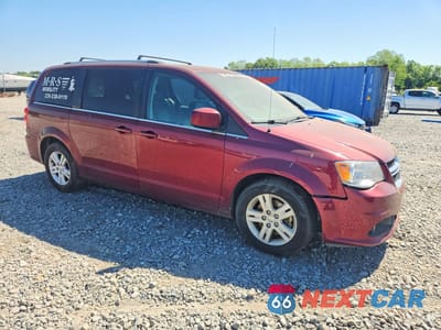 Czwarte zdjęcie samochodu z boku: 2018 DODGE GRAND CARAVAN SXT VIN:2C4RDGCGXJR267411 - miniatura