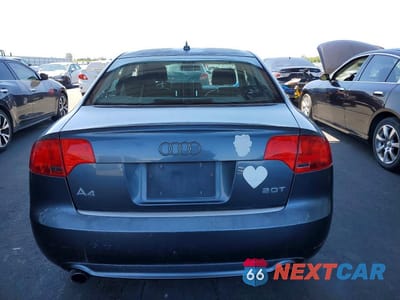 Zdjęcie 6 z 12 samochodu: 2008 AUDI A4 2.0T VIN:WAUAF78E78A134728 - miniatura