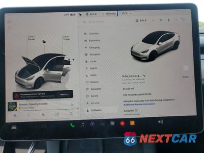 Zdjęcie 9 z 13 samochodu: 2024 TESLA MODEL Y VIN:7SAYGAEE4RF070255 - miniatura