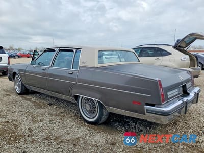 Drugie zdjęcie samochodu z przodu: 1984 OLDSMOBILE 98 REGENCY BROUGHAM VIN:1G3AH69Y3EM760125 - miniatura
