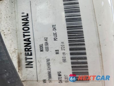 Zdjęcie 10 z 12 samochodu: 2018 INTERNATIONAL 4300 BOX TRUCK VIN:1HTMMMML9JH348760 - miniatura