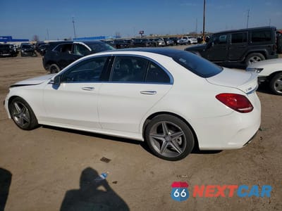 Drugie zdjęcie samochodu z przodu: 2017 MERCEDES-BENZ C 300 4MATIC VIN:55SWF4KB7HU195220 - miniatura