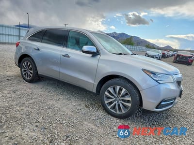Czwarte zdjęcie samochodu z boku: 2015 ACURA MDX TECHNOLOGY VIN:5FRYD4H47FB021507 - miniatura