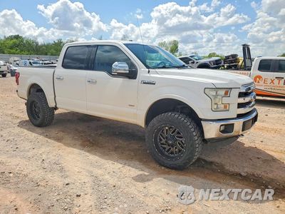 Czwarte zdjęcie samochodu z boku: 2016 FORD F150 SUPERCREW VIN:1FTEW1EG2GFA29765 - miniatura