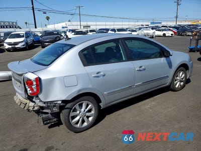 Trzecie zdjęcie samochodu z tyłu: 2011 NISSAN SENTRA 2.0 VIN:3N1AB6APXBL703353 - miniatura